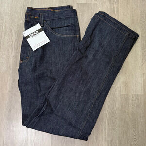 Crude FR Flame Resistant Blue Denim Jeans Men's Size 34x30